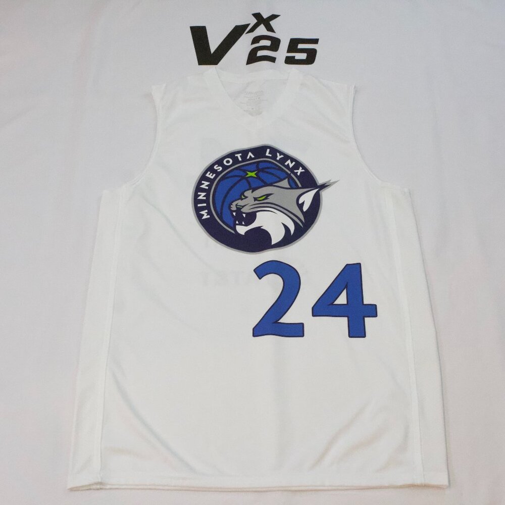 NEW Men's Minnesota Lynx Napheesa Collier White Home Jersey Size Medium